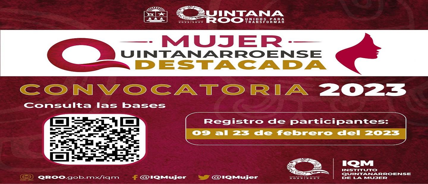 Mujer Quintanarroense Destacada 2023