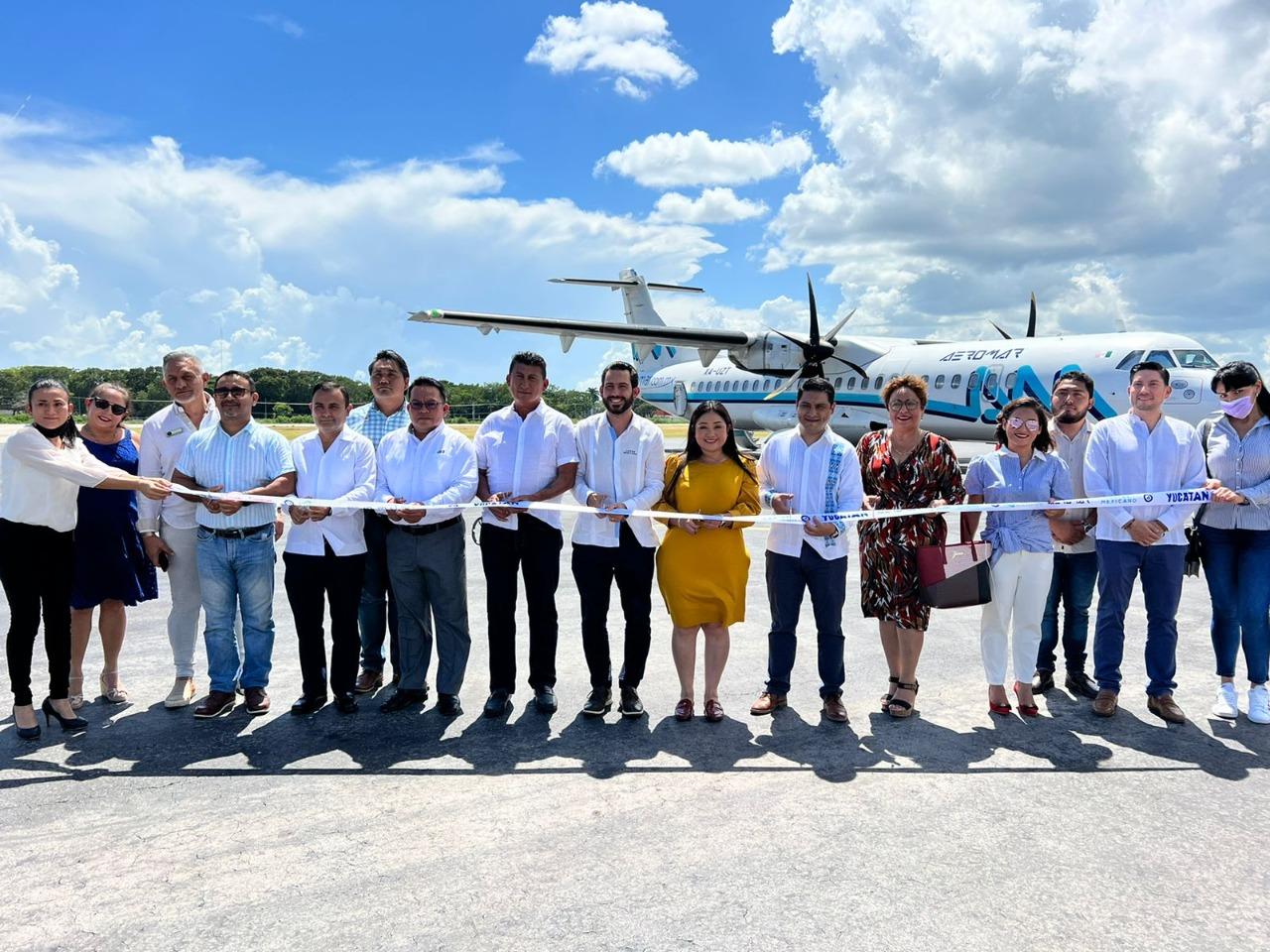 Aeromar inaugura nuevas rutas que conectan a Mérida con Cozumel y Chetumal