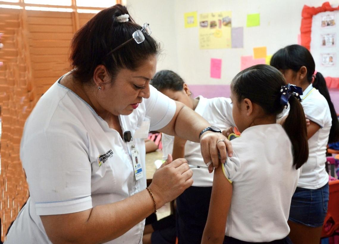 vacunación quintana roo influenza