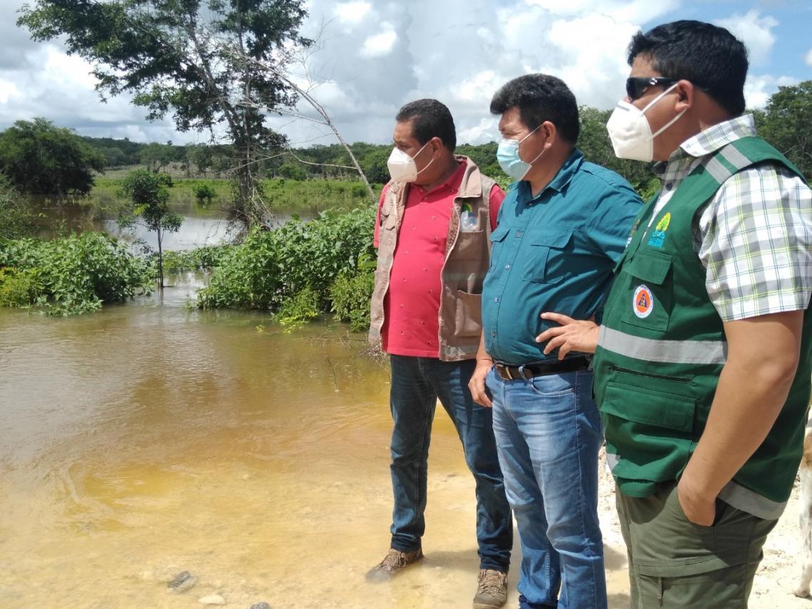 Escurrimientos por frente frío dejan incomunicadas a los habitantes de Río Verde y Miguel Alemán: COEPROC