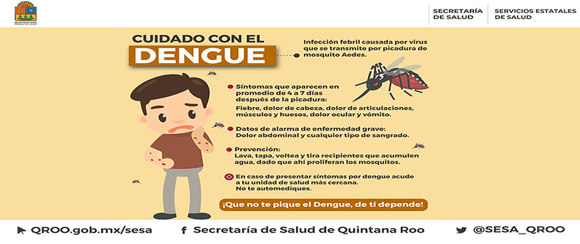 CUIDADO CON EL DENGUE