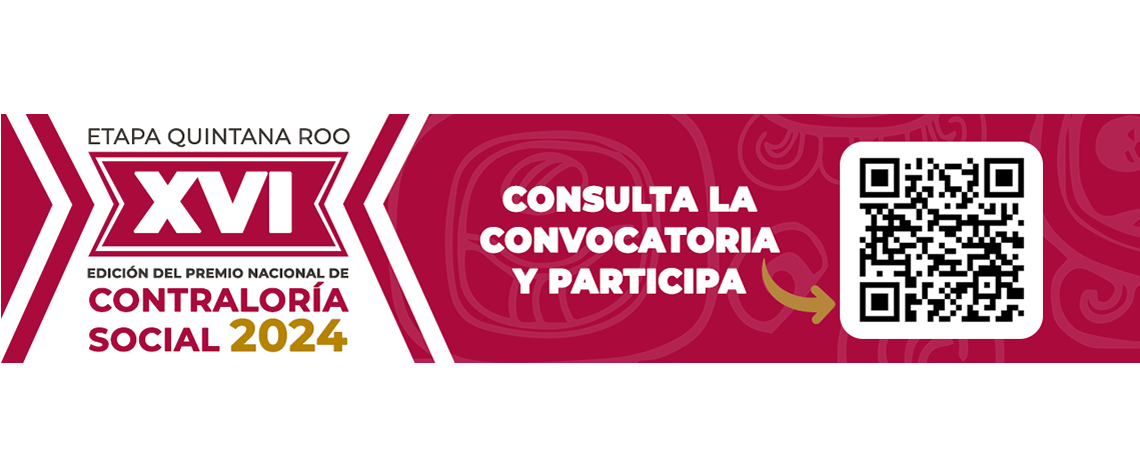 Convocatoria Premio Nacional de Contraloría Social 2024