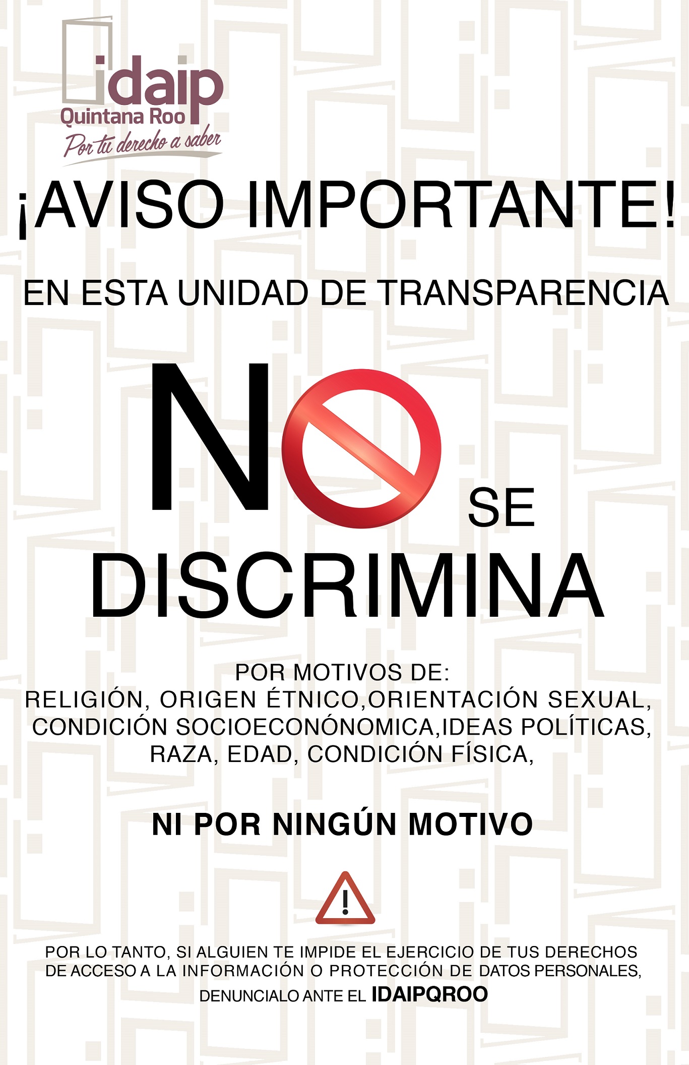 Cero Discriminación